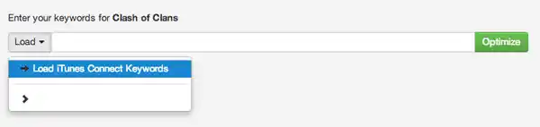 Demo of keyword field