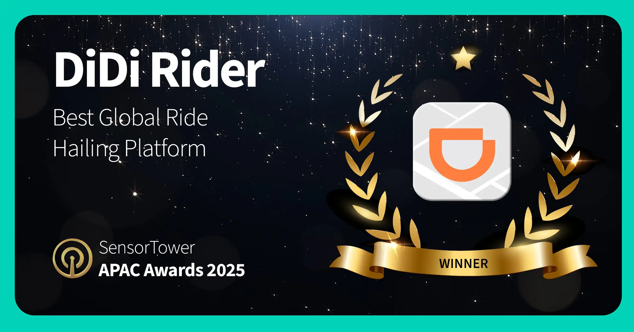 APAC Awards 2025 DiDi Rider