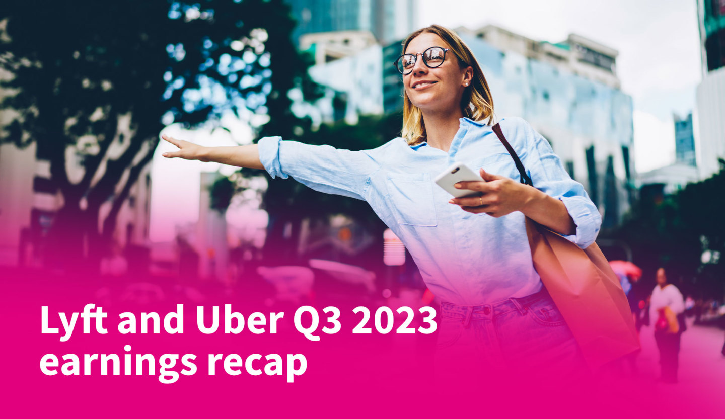 Lyft and Uber Q3 2023 Earnings Recap