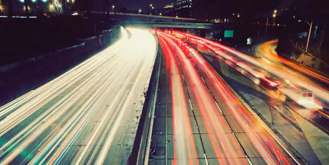 Busy traffic