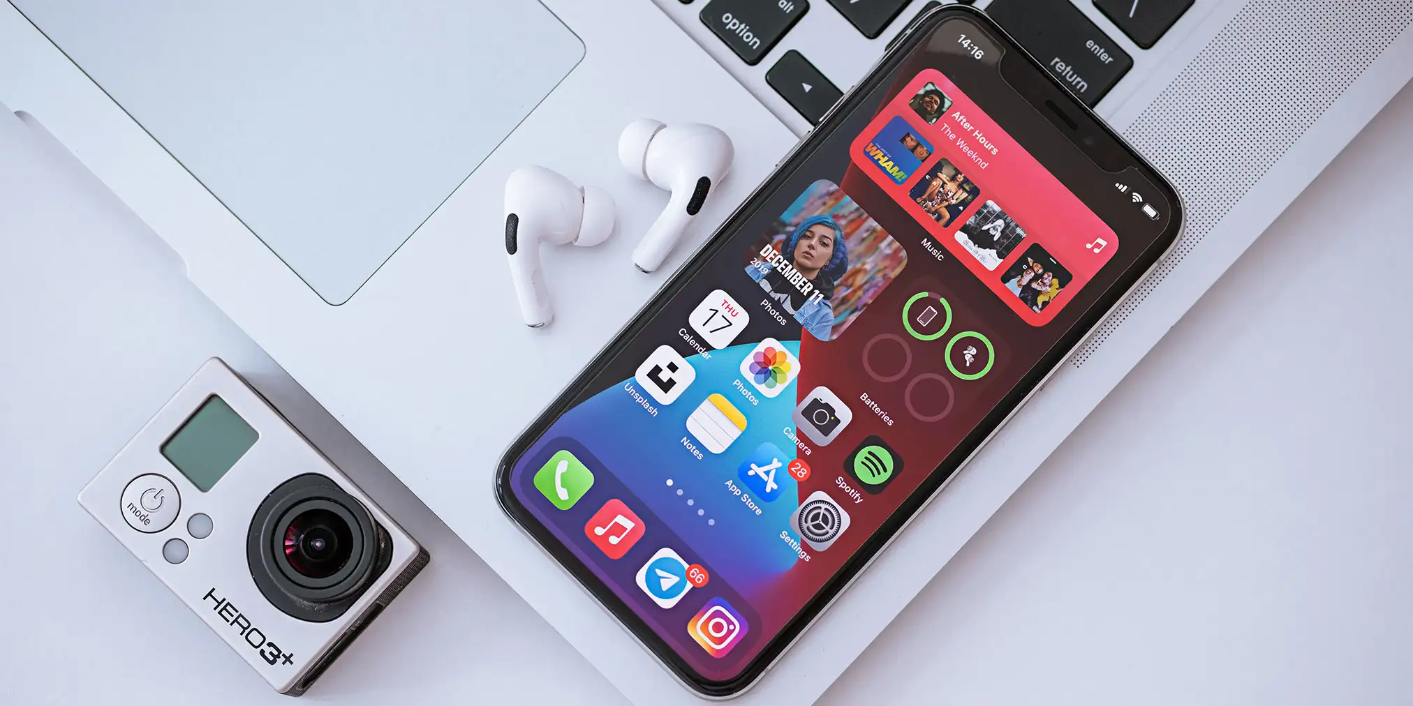 The top five homescreen widget apps have been installed on 15% of U.S. iPhones