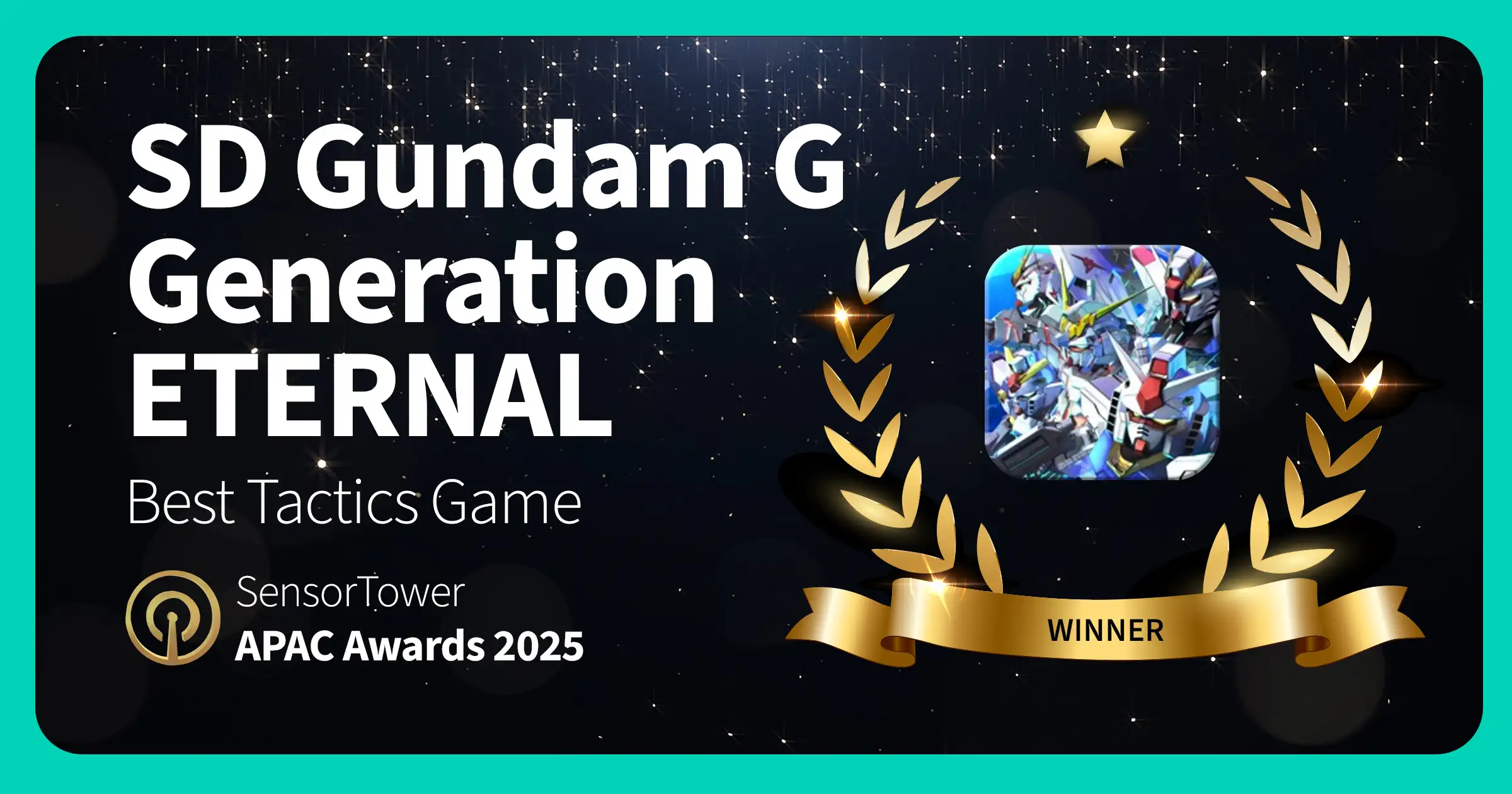 APAC Awards 2025 4 SD Gundam G Generation ETERNAL