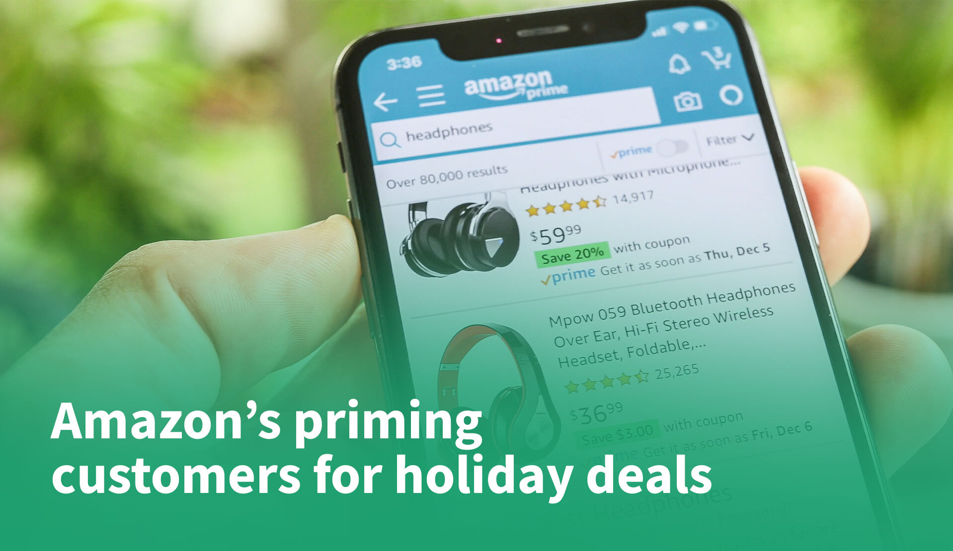 Amazon’s Priming Customers for Holiday Deals