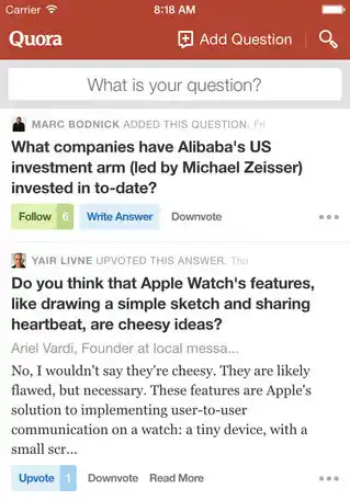 lt="Quora app