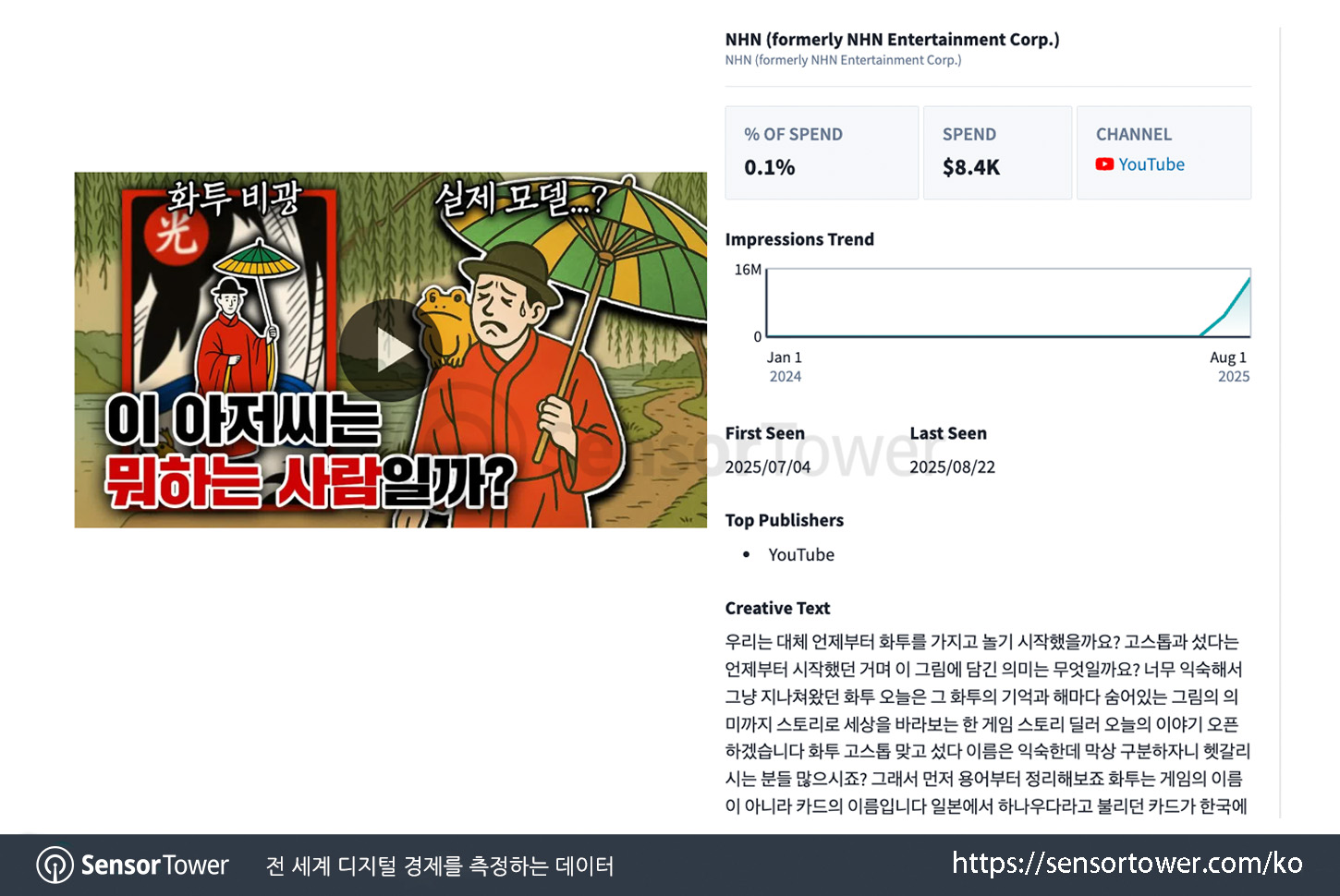 Hangame Seotda & Matgo_Top Creative 2