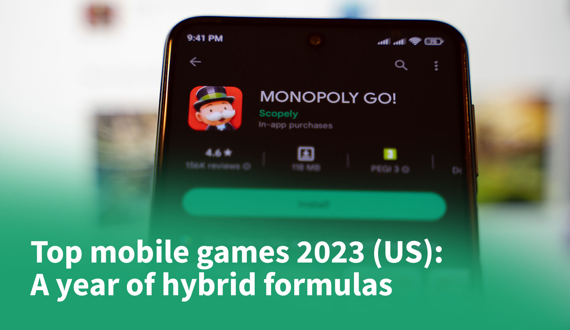 Top mobile games 2023 (US)