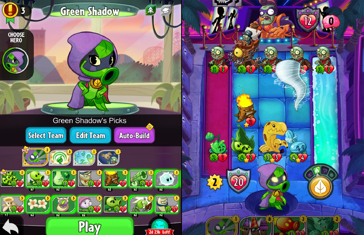 Plants vs. Zombies Heroes Screenshots