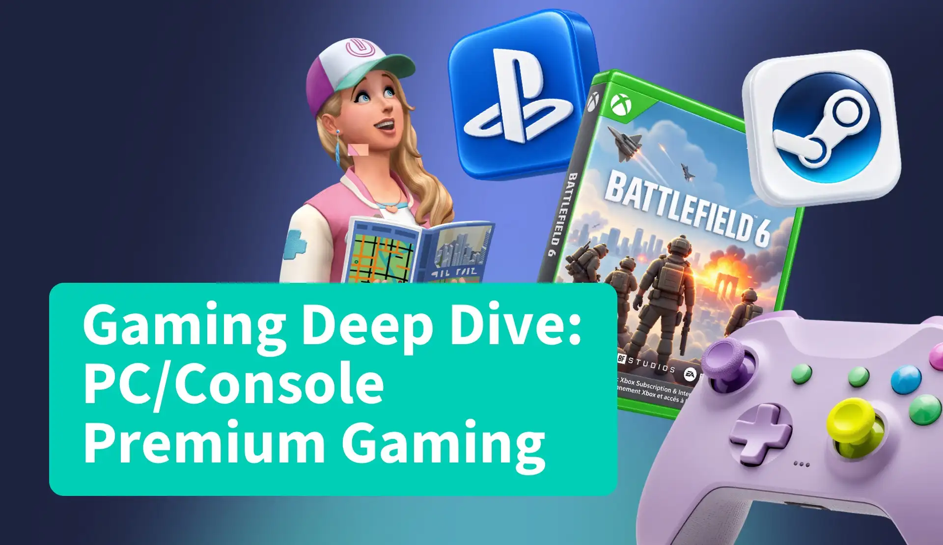 Gaming Deep Dive: Premium PC/Console Report Resource Card
