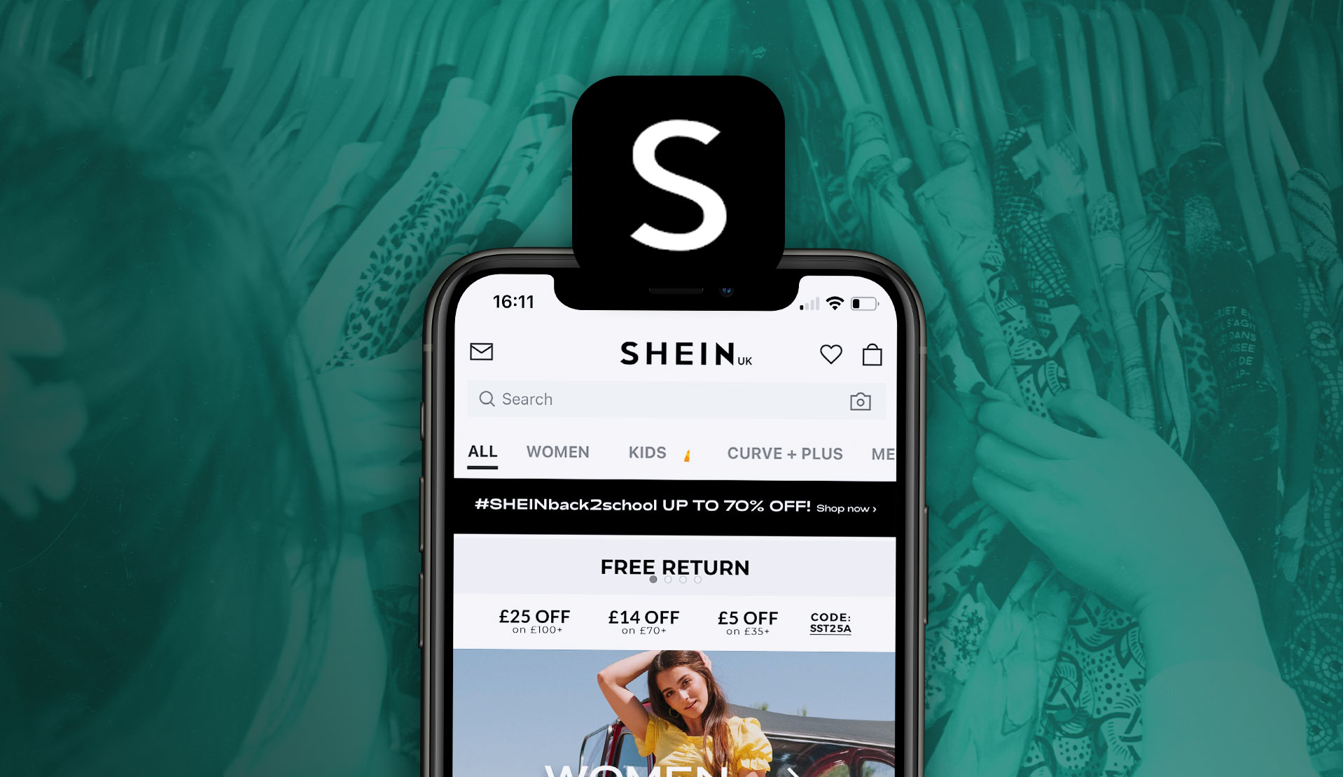 Shein discount app store