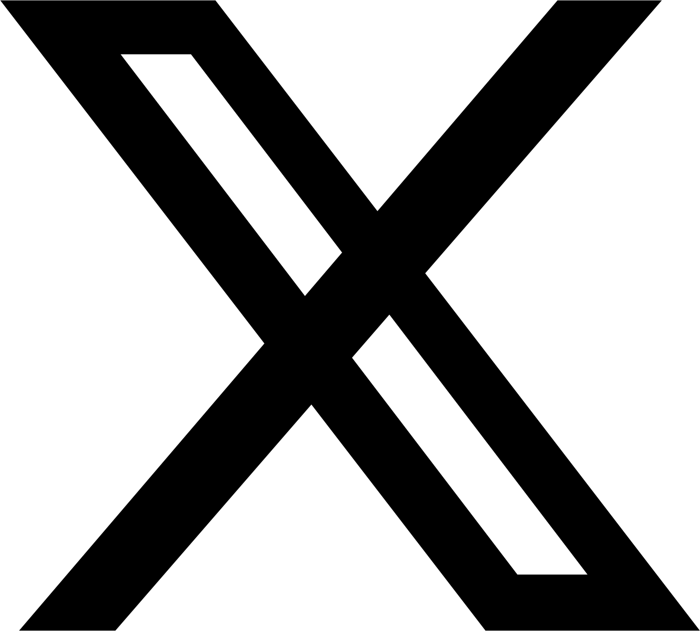 Twitter Logo black