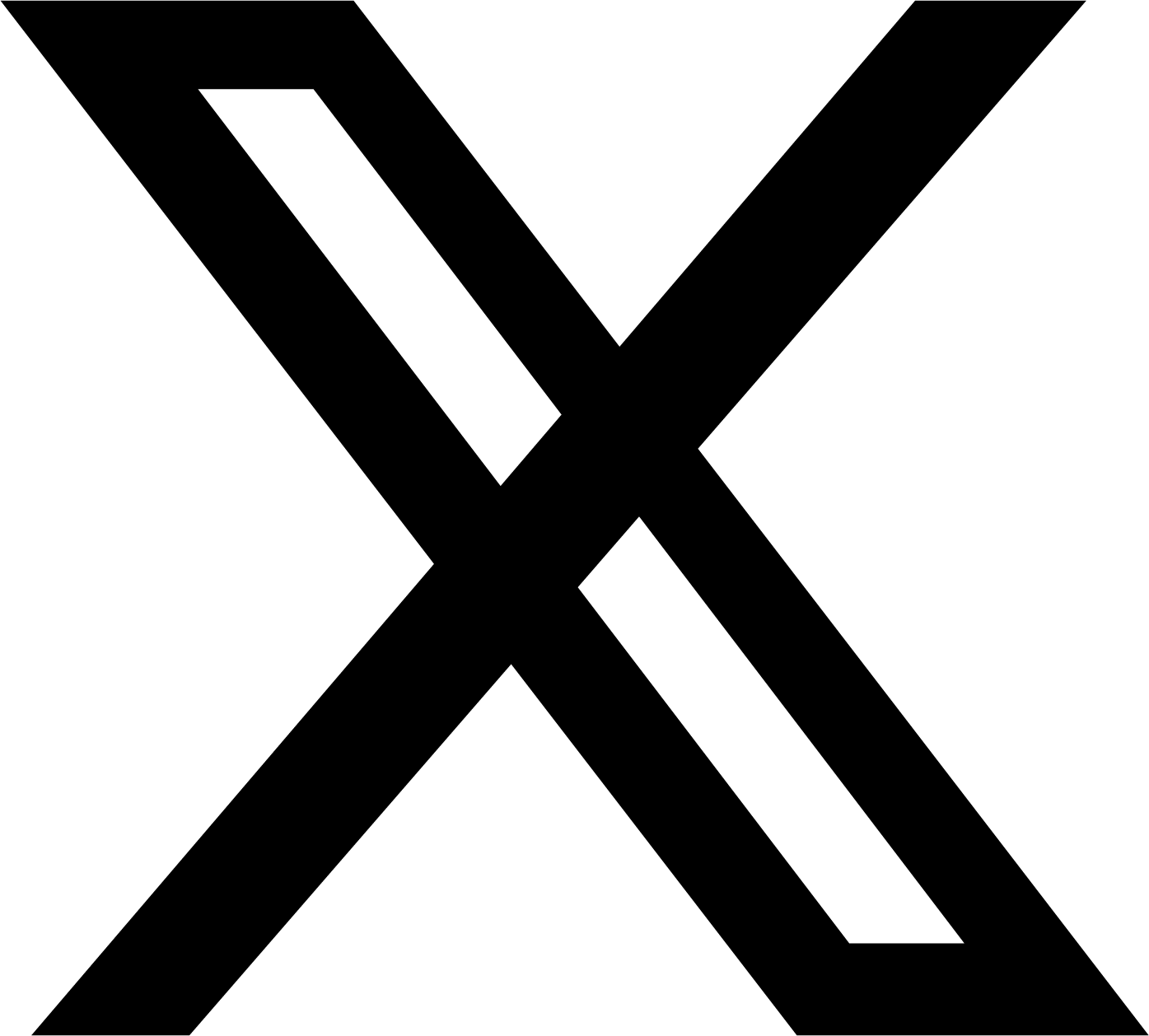 Twitter Logo black