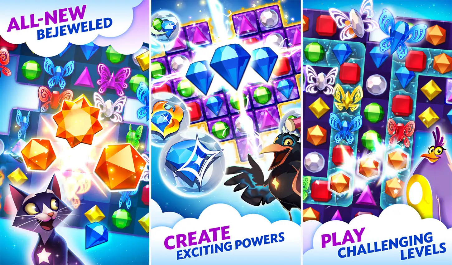 Bejeweled Stars iOS App Store Screenshots