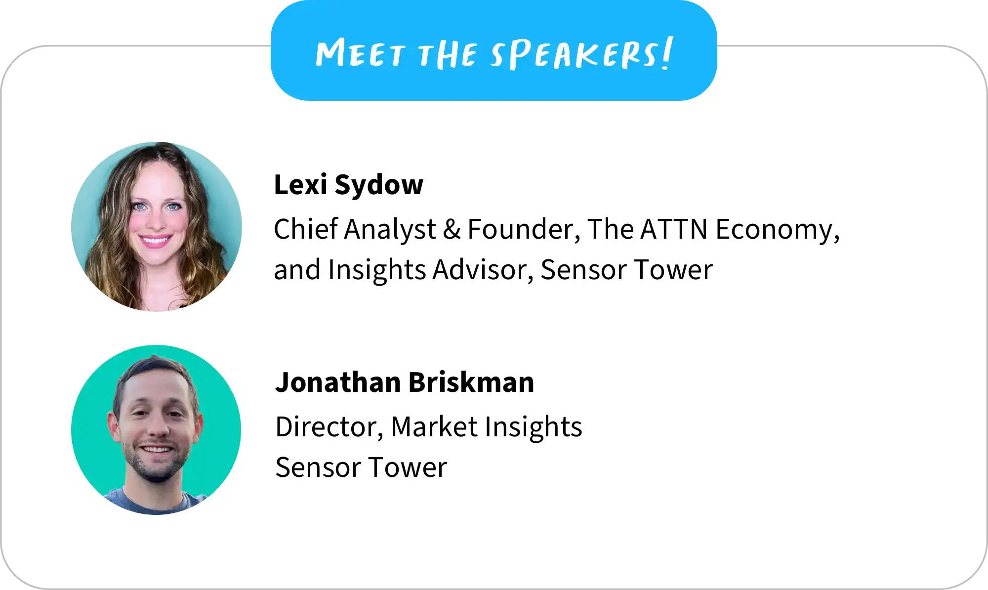 Web Insights Webinar Speakers
