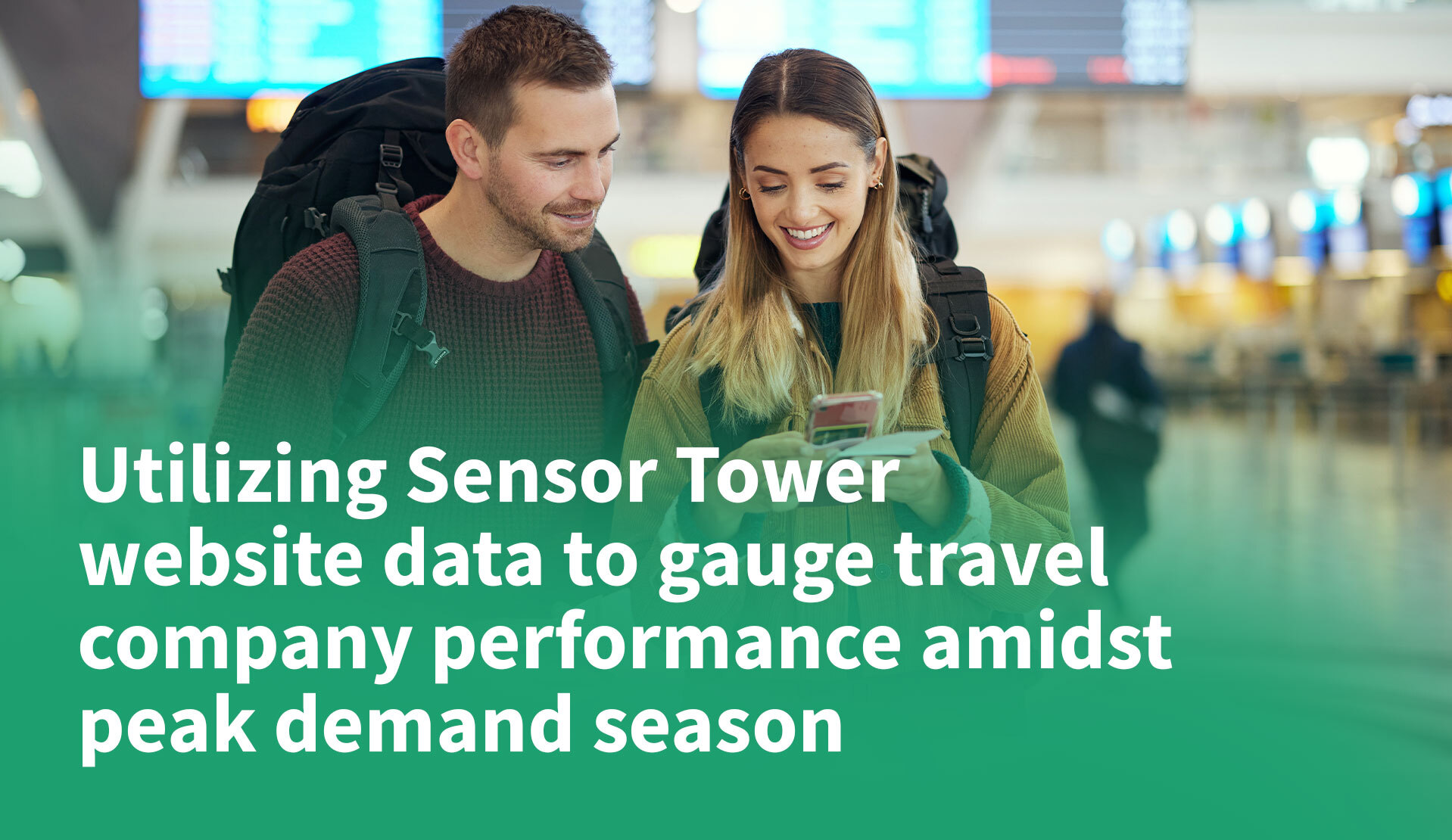 Utilizing Sensor Tower Website Data to Gauge Travel Company Performance Amidst Peak Demand Season