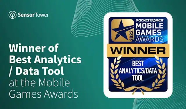Sensor Tower Receives Best Analytics / Data Tool Accolade at the Pocket ...