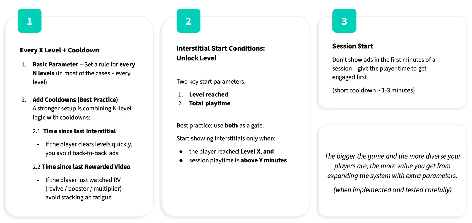 Core Tuning Parameters