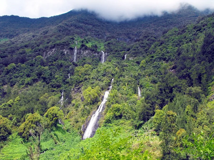 Cascade du Voile de la Mariée à La Réunion