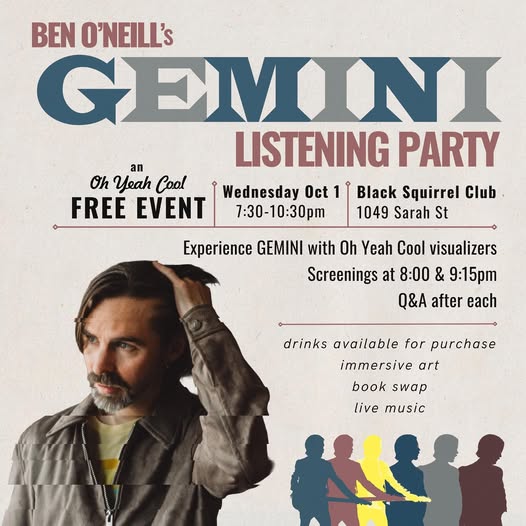 Ben O'Neil's Gemini Listening Party