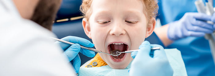Bambini: prima visita dentista  article banner