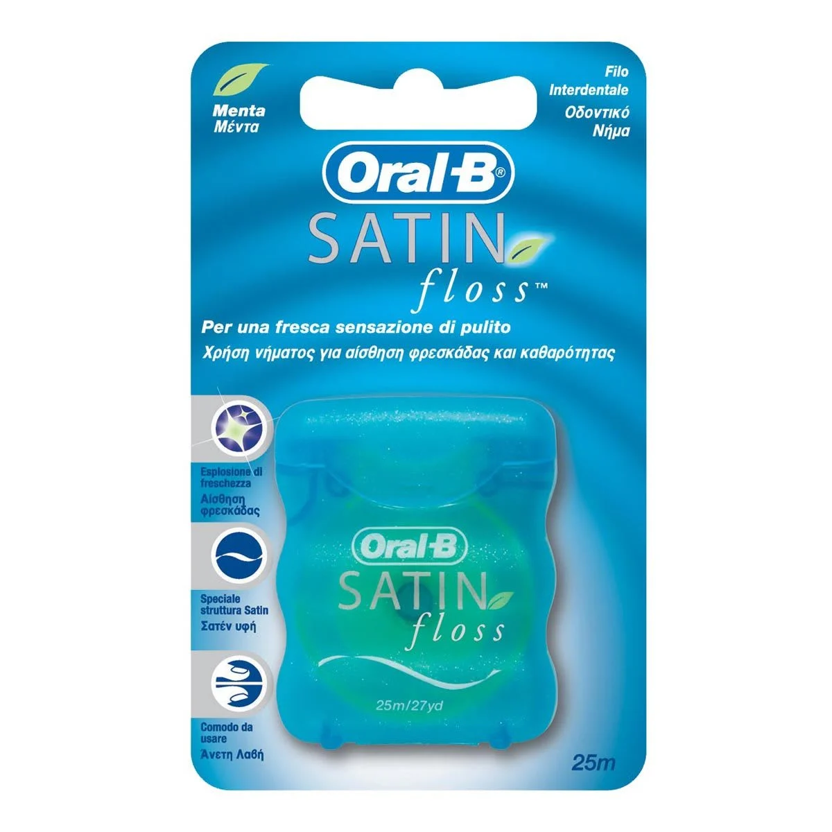 Filo interdentale Satin Floss alla menta 