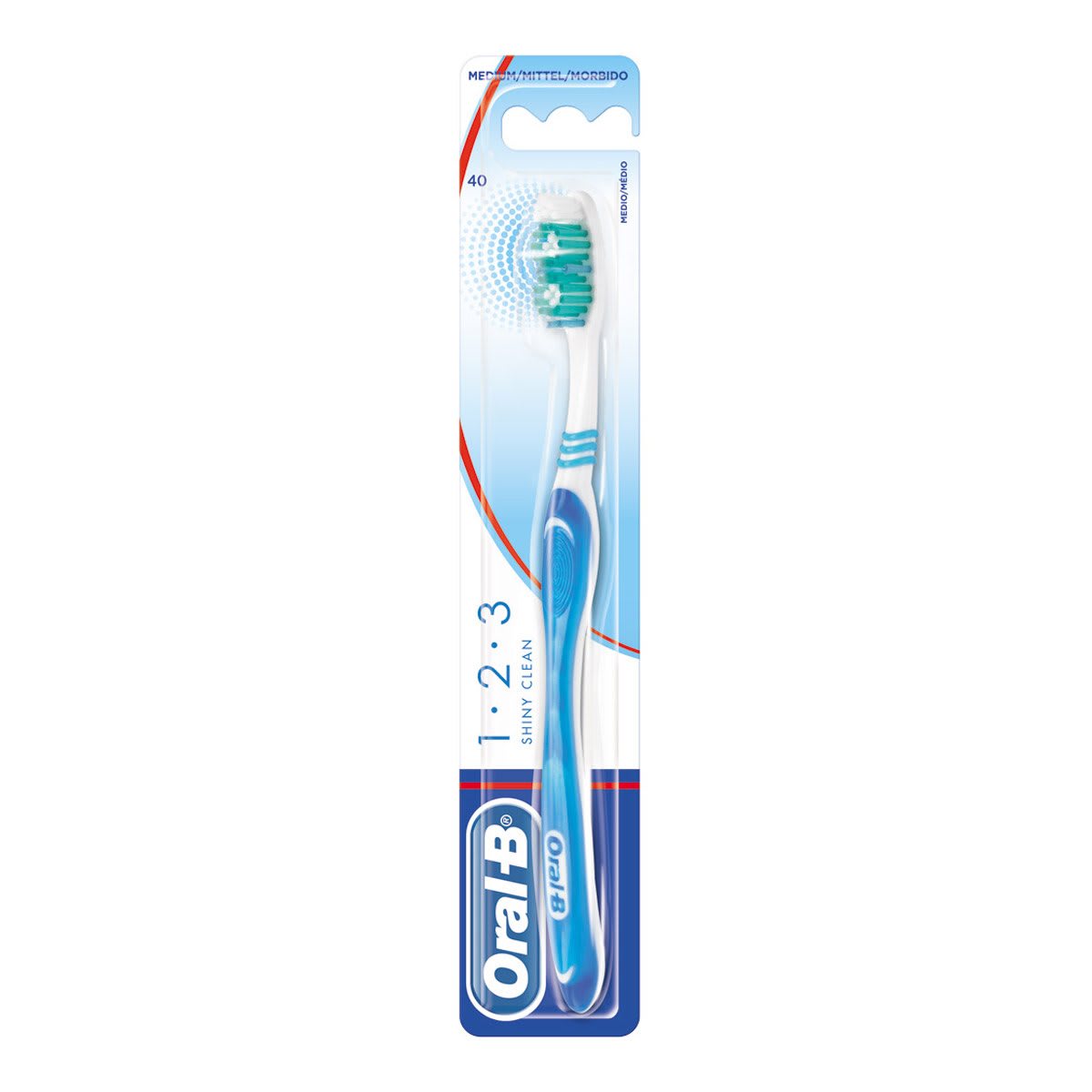 Spazzolino manuale Oral-B 1 2 3 Shiny Clean undefined