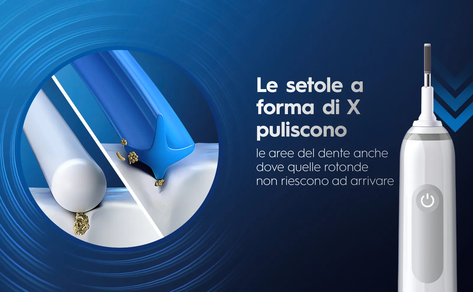 8 Testine di Ricambio Pro 3DWhite Bianche  