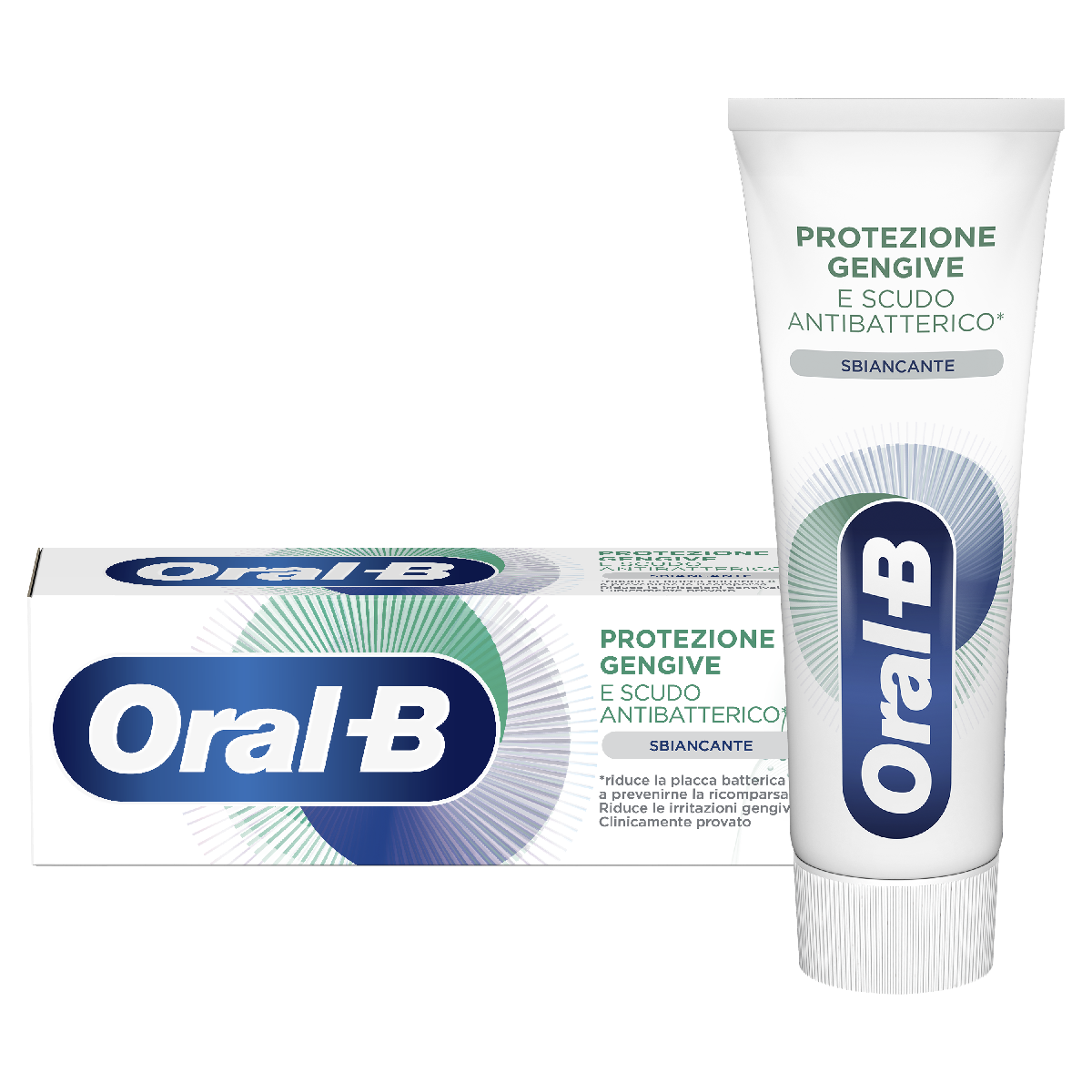 Oral-B Protezione Gengive E Scudo Antibatterico Sbiancante