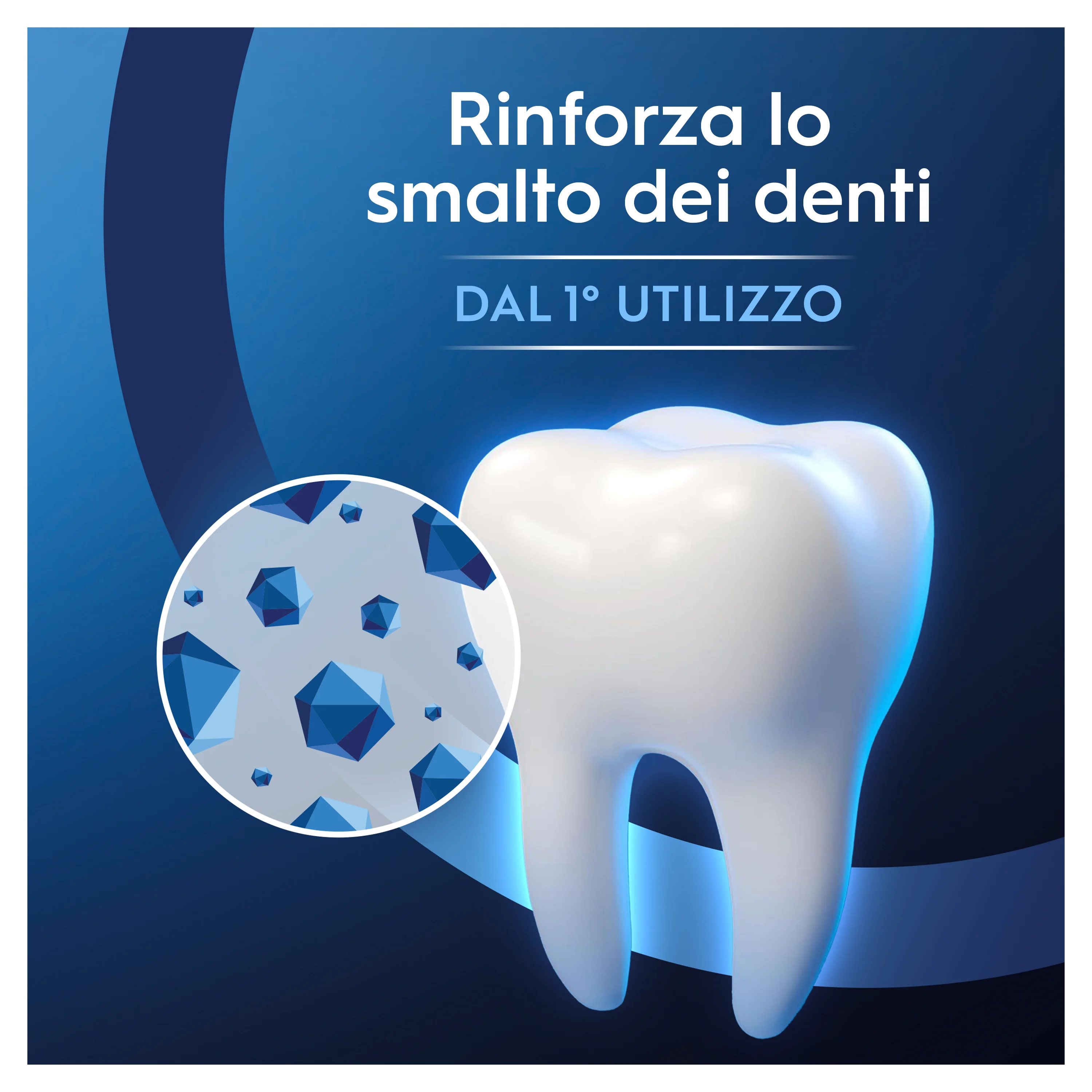 Oral-B Dentifricio Advanced Rigenera Smalto, Sapore Menta Piperita e Eucalipto - SI 