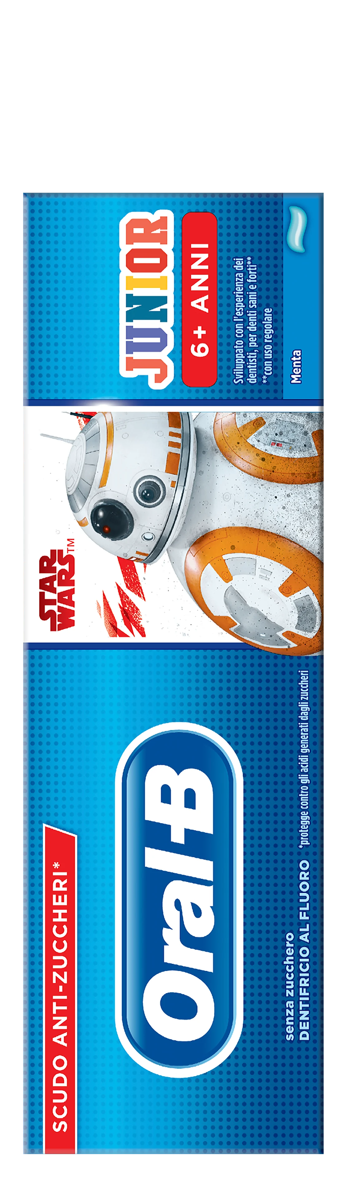 Dentifricio Oral-B Junior con personaggi di Disney Star Wars 