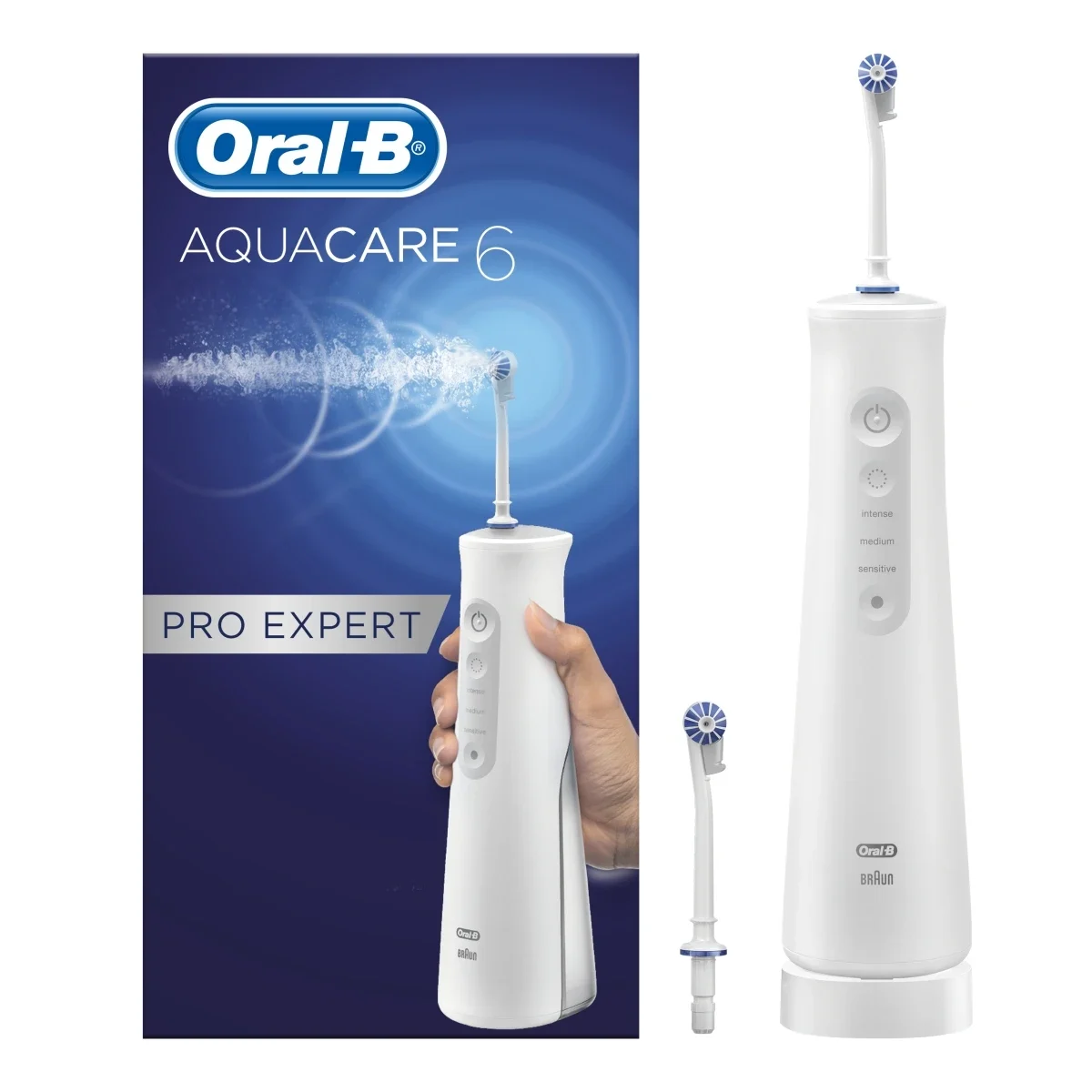 Braun Oral-B Aquacare 4 Pro-Expert + Oral-B Pro 1 700 idropulsore in  Offerta Online