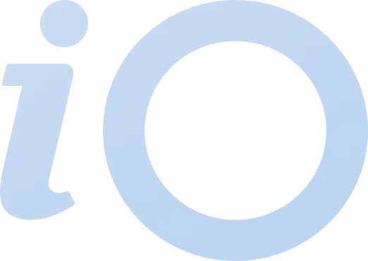 Blue iO2 Logo 