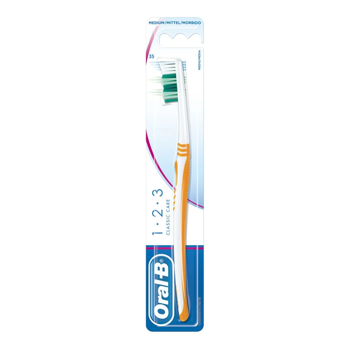 Spazzolino manuale Oral-B 1 2 3 Classic Care 