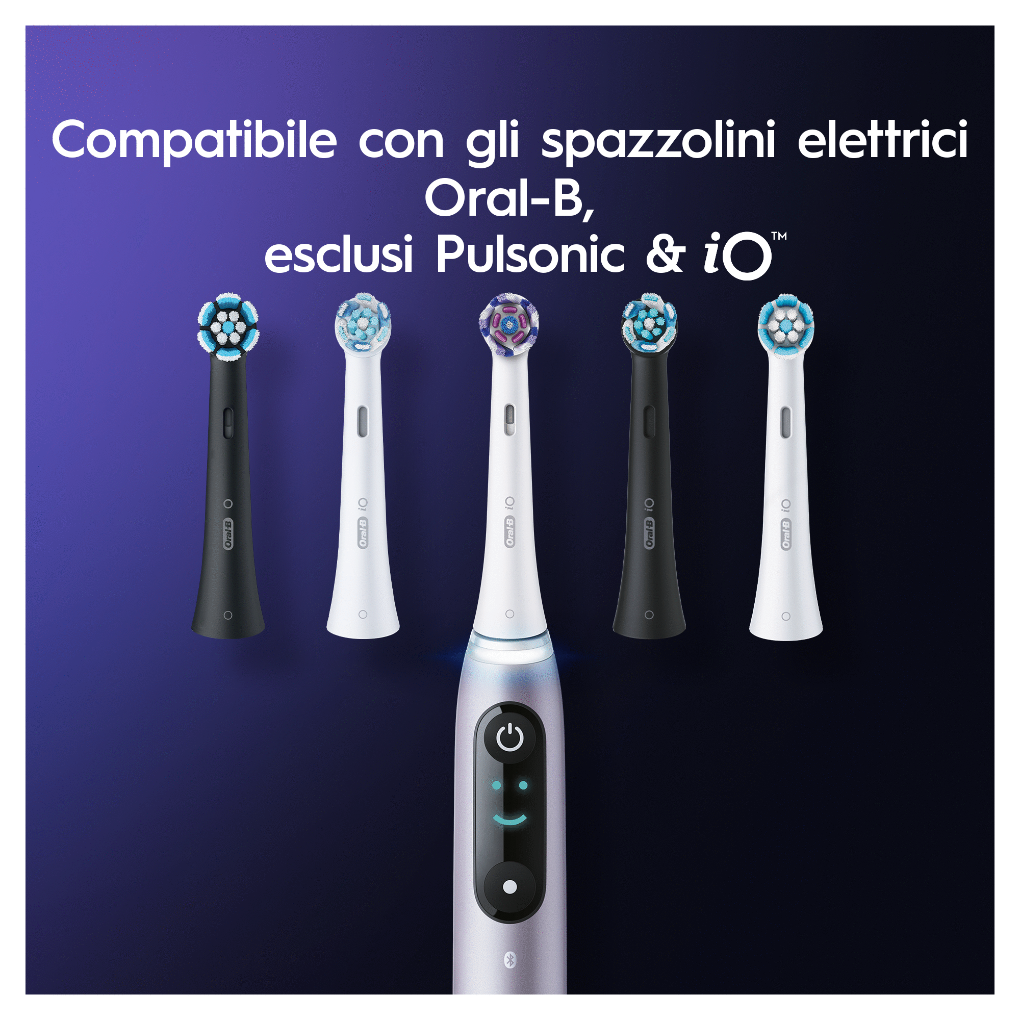 Braun Oral B Ricambio Spazzolino Elettrico Io Series Bianco Radiant White –  Emarketworld – Shopping online