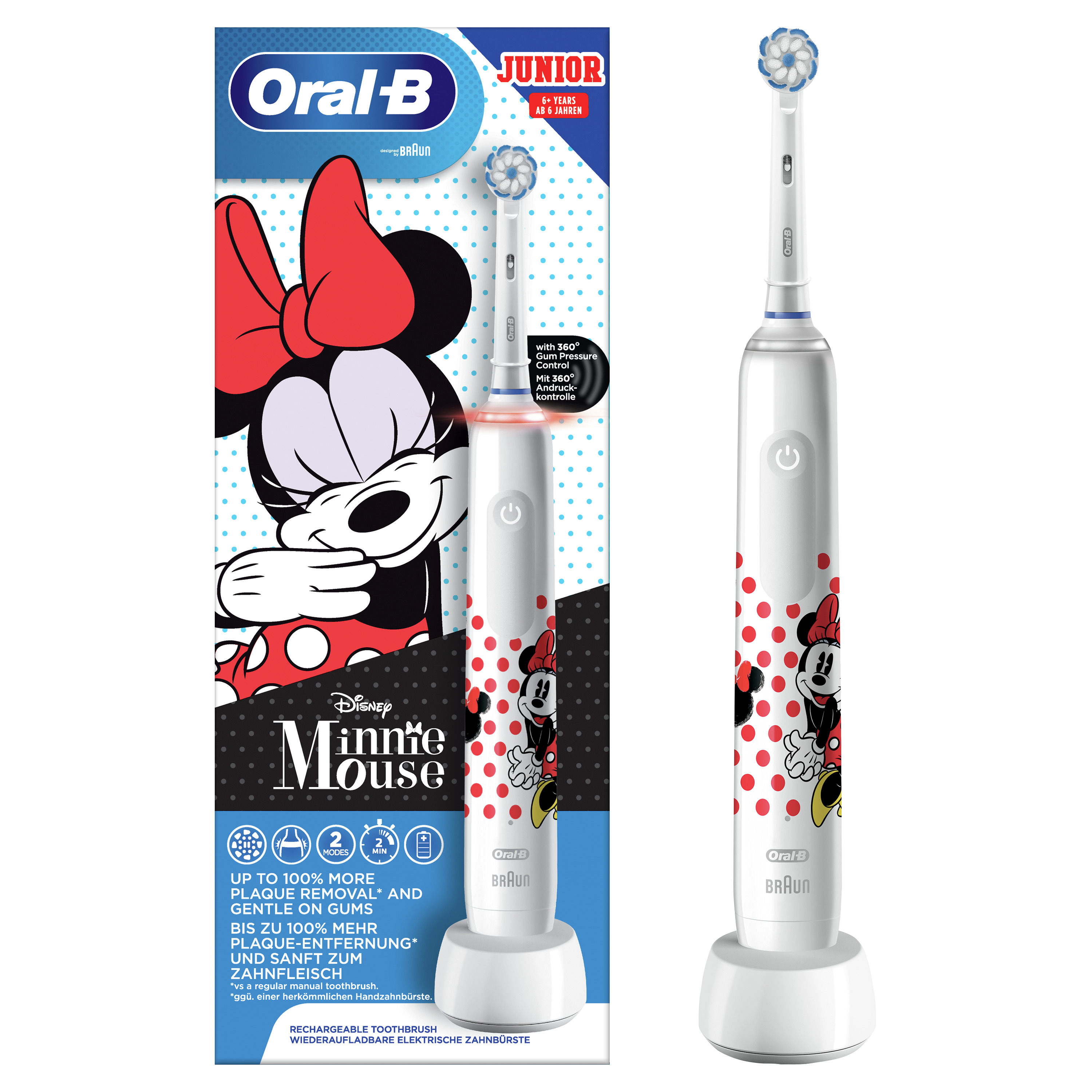 Oral-B Spazzolino Elettrico per Bambini- Stages Power Principesse Disney