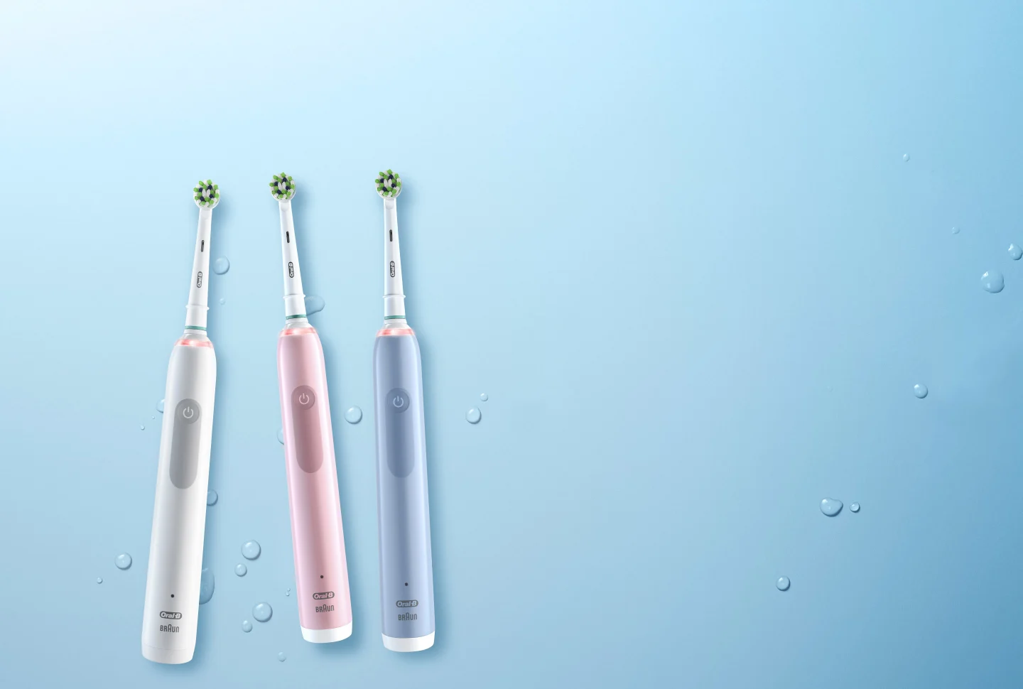 Linea di spazzolini elettrici Oral-B Pro Series 