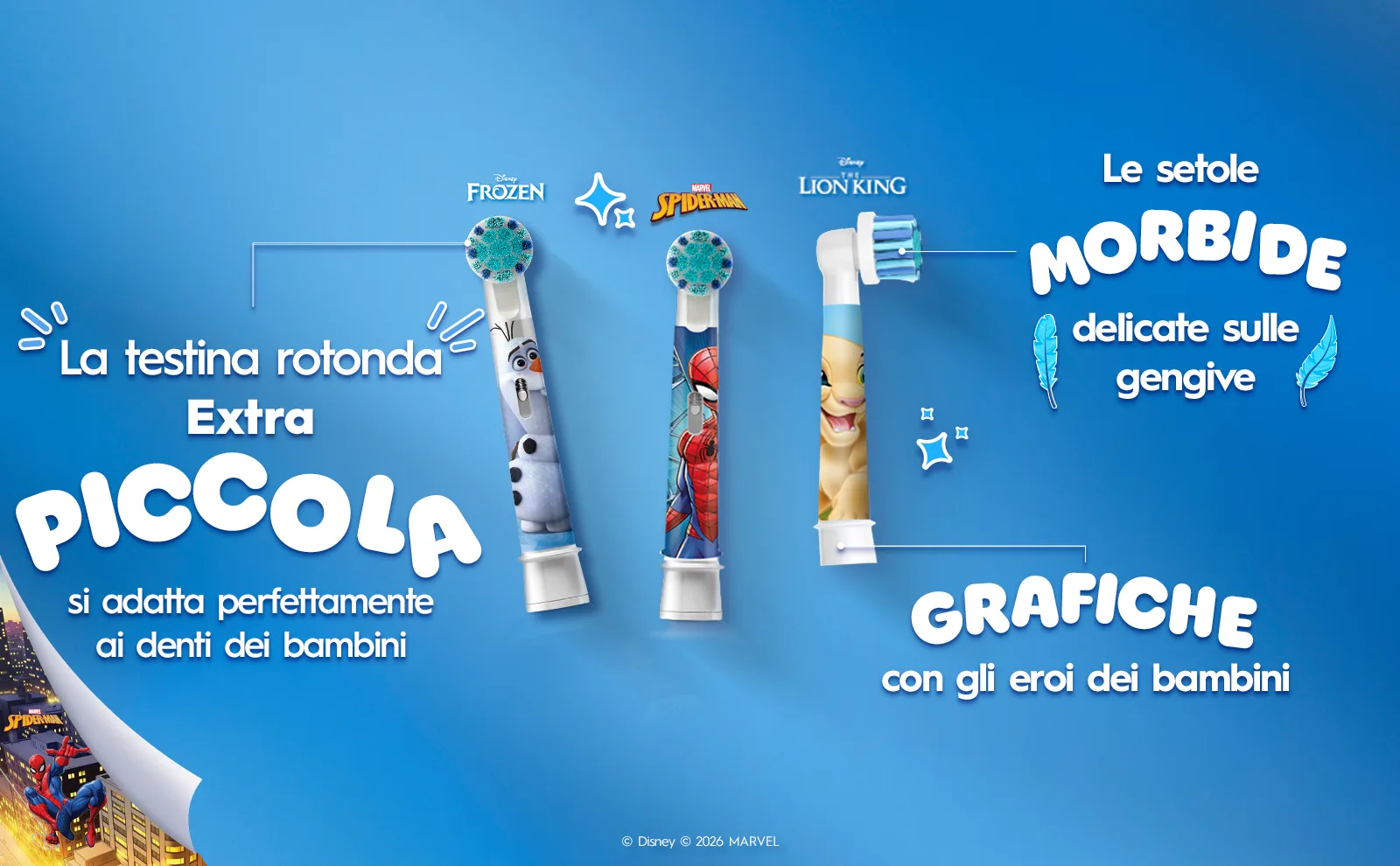 Testine di Ricambio Pro Kids 