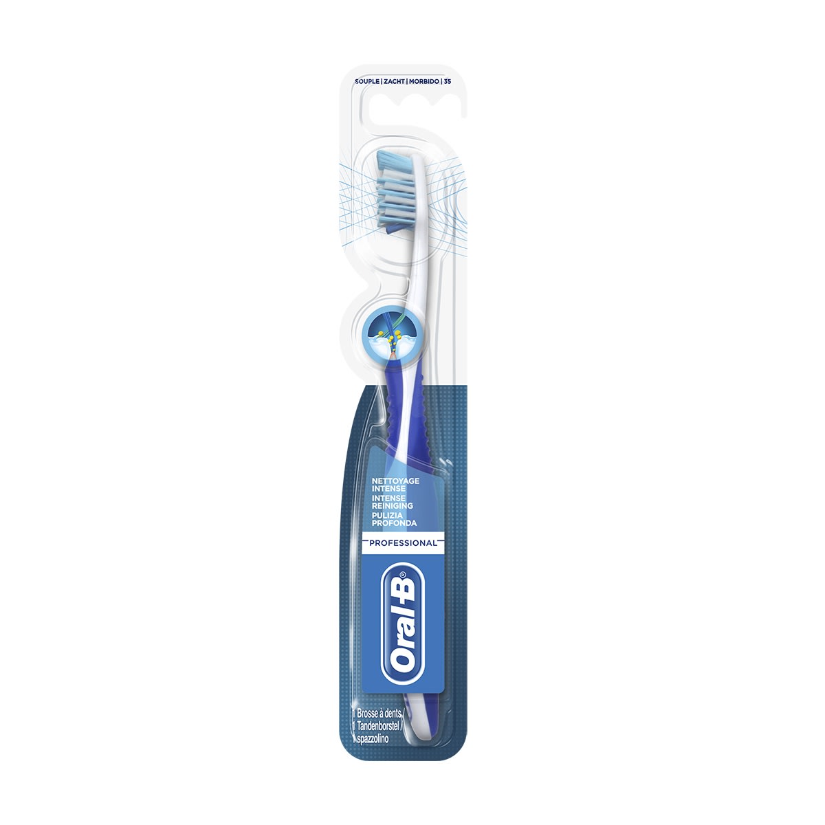 ORAL-B - Advantage Refresh 40 - Spazzolino Da Denti Manuale Setole Medie