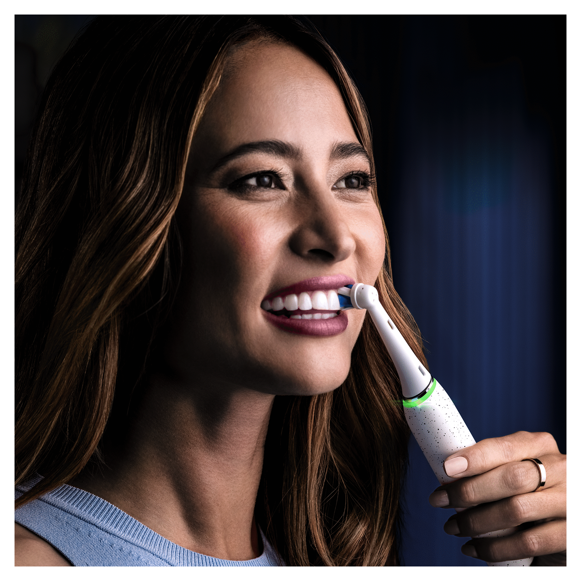 Orale B doppio spazzolino elettrico pulito rotazione tipo di vibrazione  spazzolino da denti orale ricaricabile B