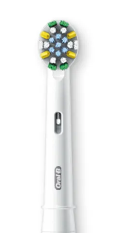 Testina FlossAction su sfondo bianco. 