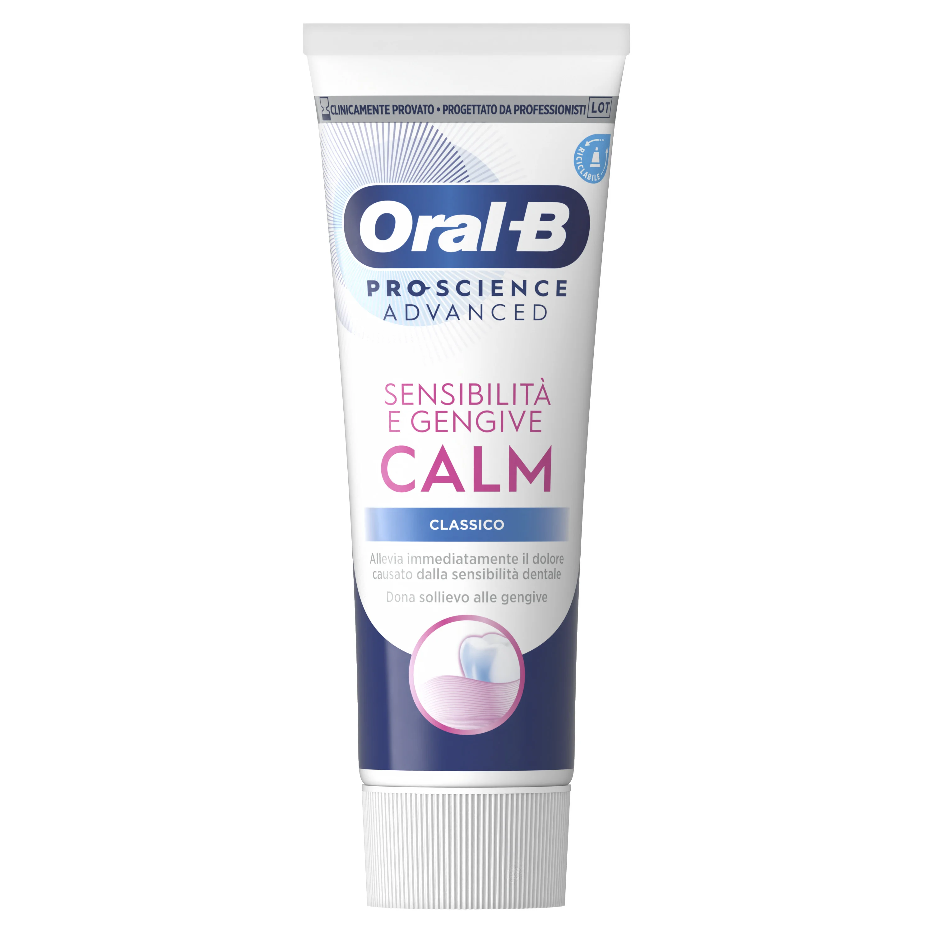 Oral-B Dentifricio Sensibilità e Gengive CALM Set di 2 x 75 ml