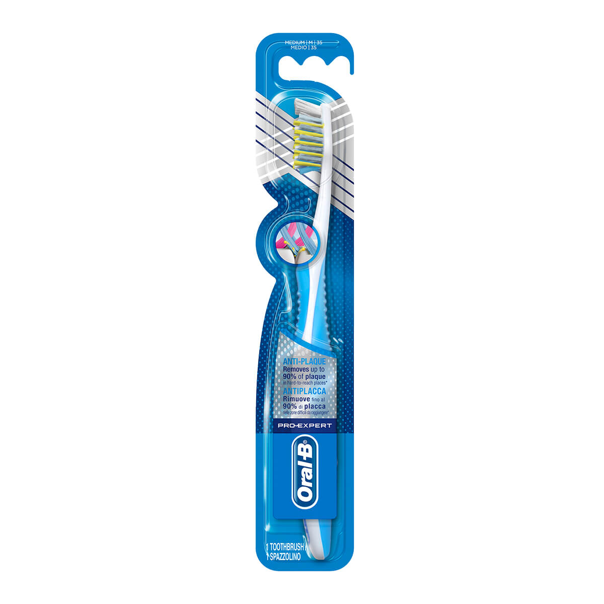 Spazzolino manuale medio Oral-B Pro-Expert Cross Action Anti Placca 