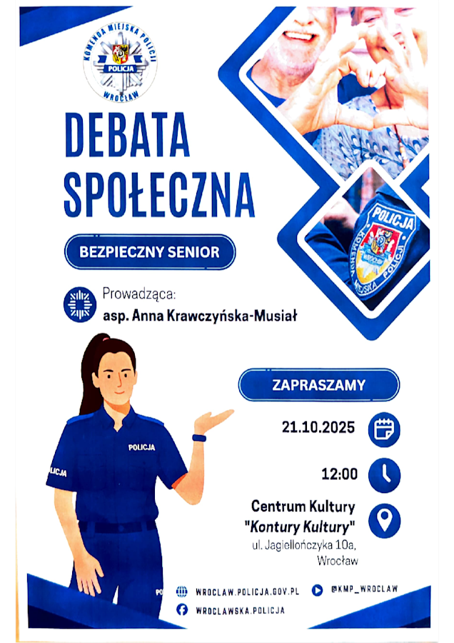 Grafika do karty: BEZPIECZNY SENIOR