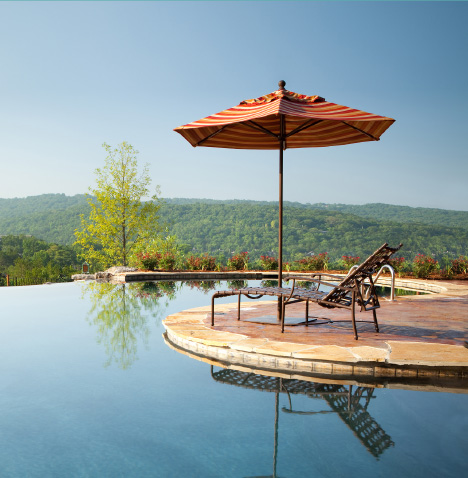 Lake view at Pine Lake Resort