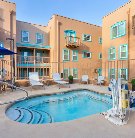 Pool at Villas de Santa Fe, a Hilton Vacation Club