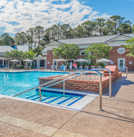 Front entrance of Greensprings, a Hilton Vacation Club 
