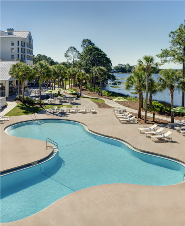 Pool Deck at Bayside Resort