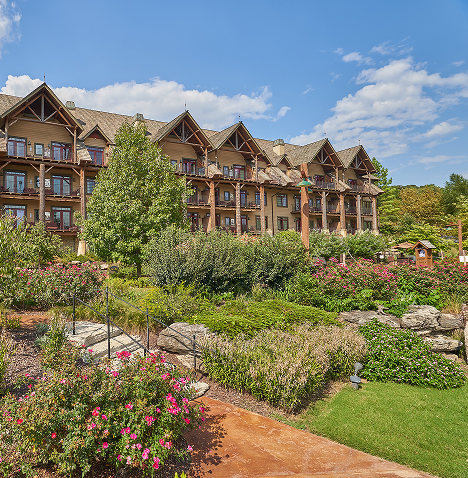 Lake view at Pine Lake Resort