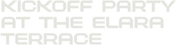 Kickoff Party at the Elara Terrace