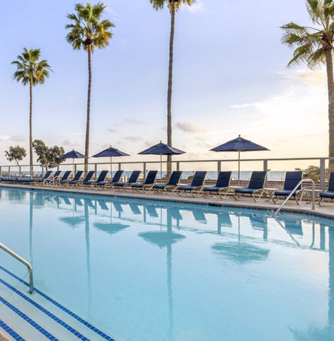 Pool at Riviera Beach & Shores, a Hilton Vacation Club