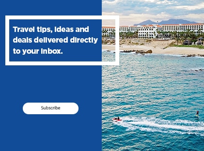 Travel tips, Ideas and deals delivered directly to your inbox